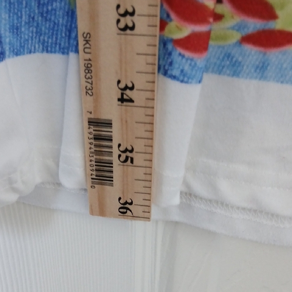 Colorful Whimsical Cottage Core Tree and Butterfly Print Midi Dress Size XXL - Picture 13 of 14